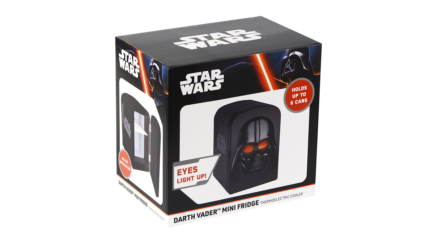 Ukonic Themed Thermoelectric Mini Fridge - Darth Vader