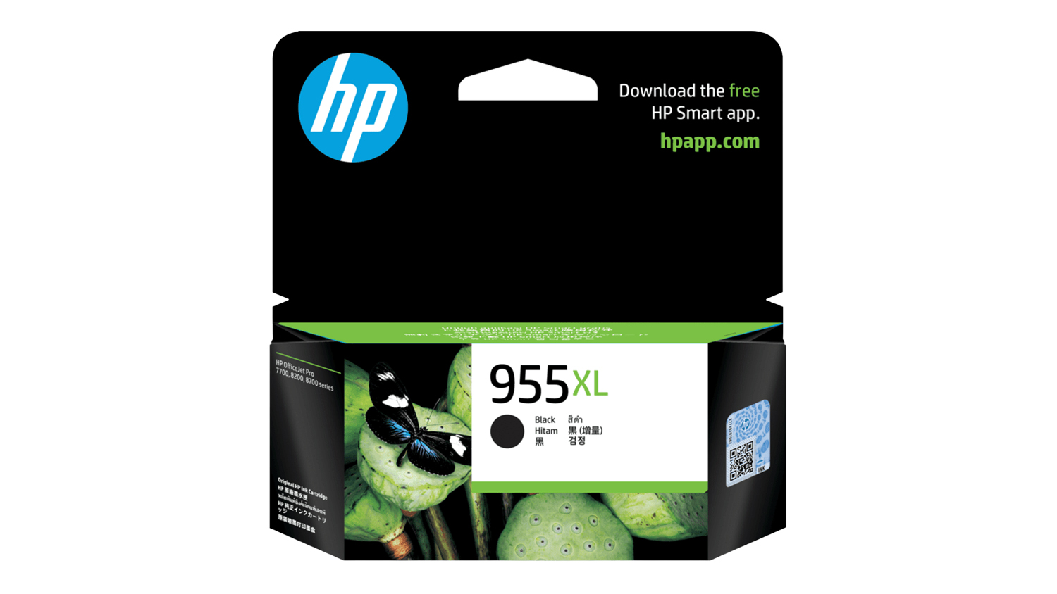HP 955XL High Yield Ink Cartridge - Black