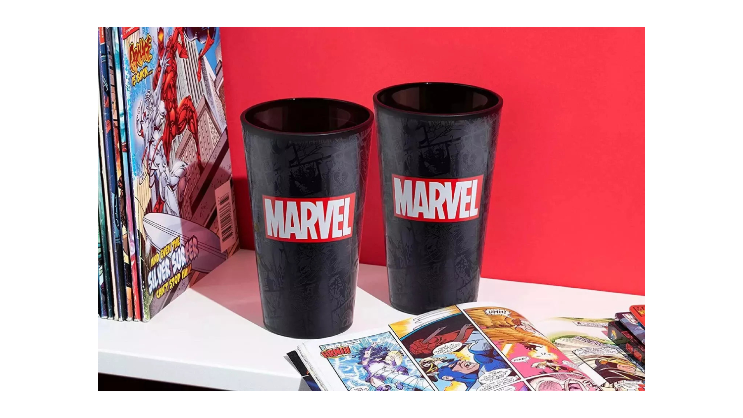 Paladone Novelty Drinking Tumbler - Marvel