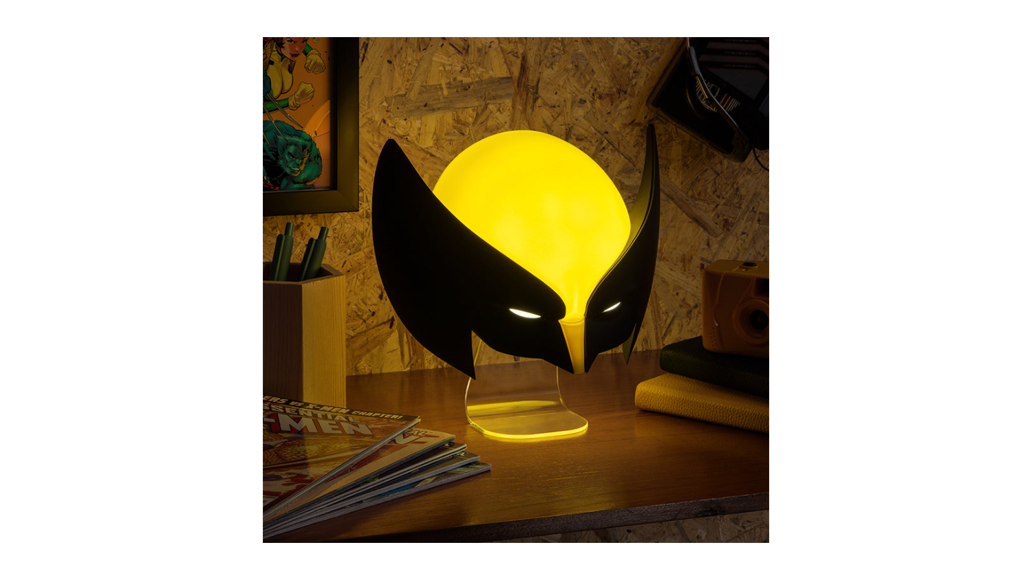 Paladone Novelty Wall Mountable Mask LED Light - Wolverine