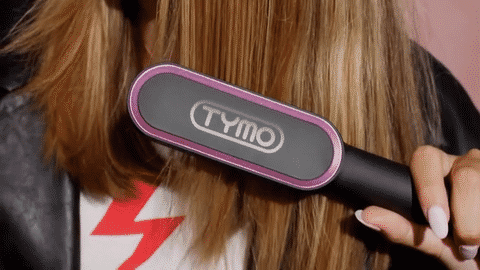 TYMO Ring Hair Straightening Comb - Black (HC100)