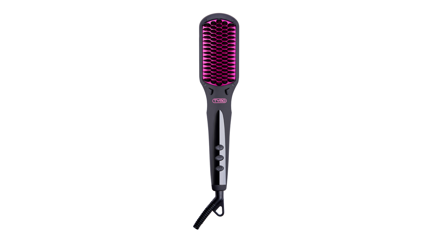 TYMO Ionic Hair Straightening Brush in sleek black