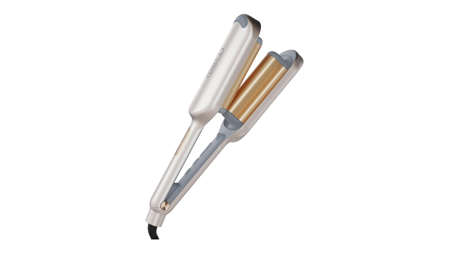 A TYMO ROVY Hair Wave Curling Iron in vibrant gold