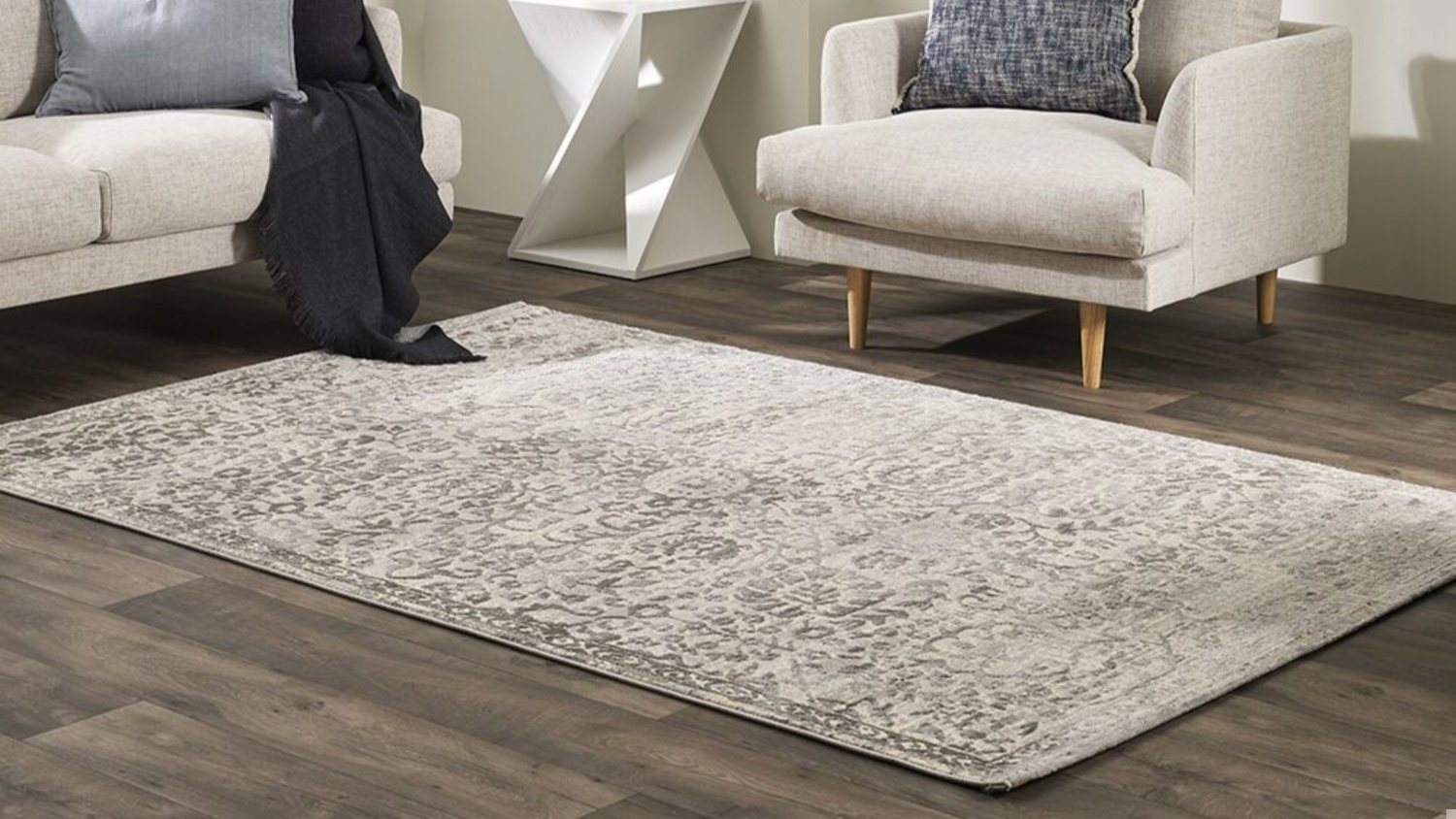 Eloise Rug 160 x 230cm - Silver