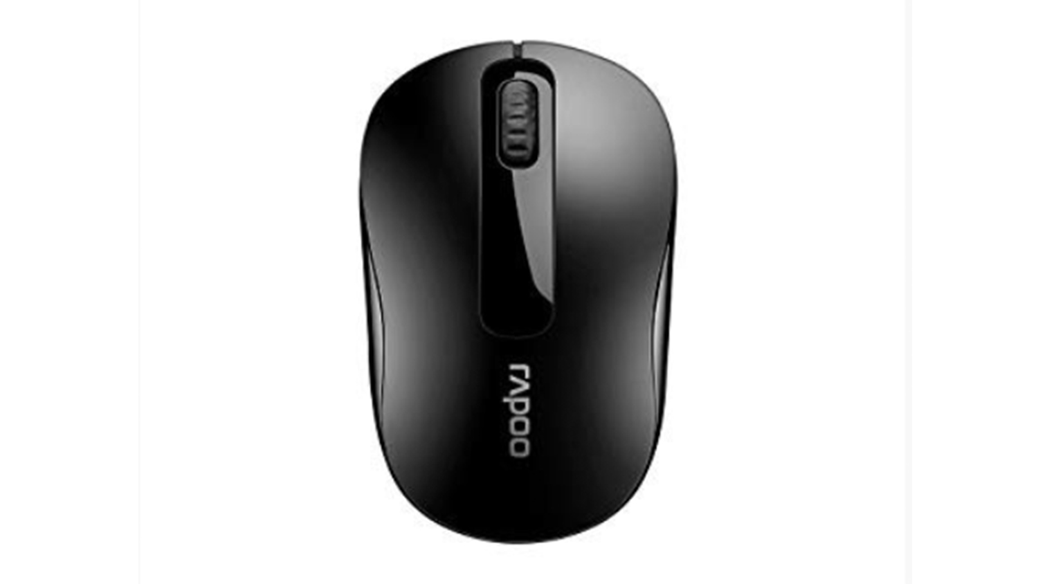 Rapoo M100 Wireless Silent Multi-Mode Optical Mouse in sleek black