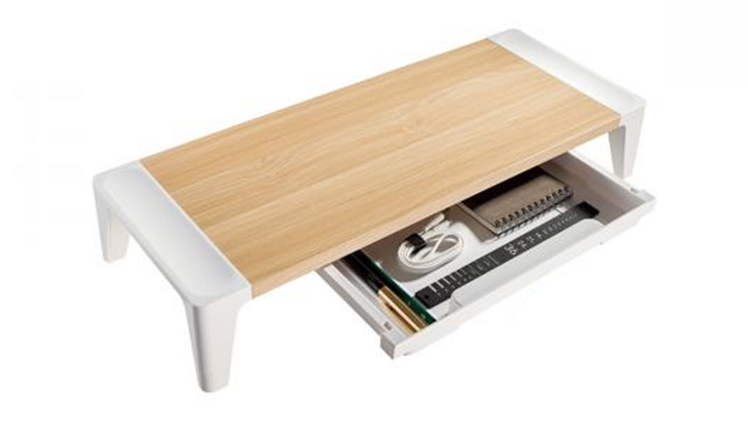 Activiva Ergolife Monitor Riser with drawer