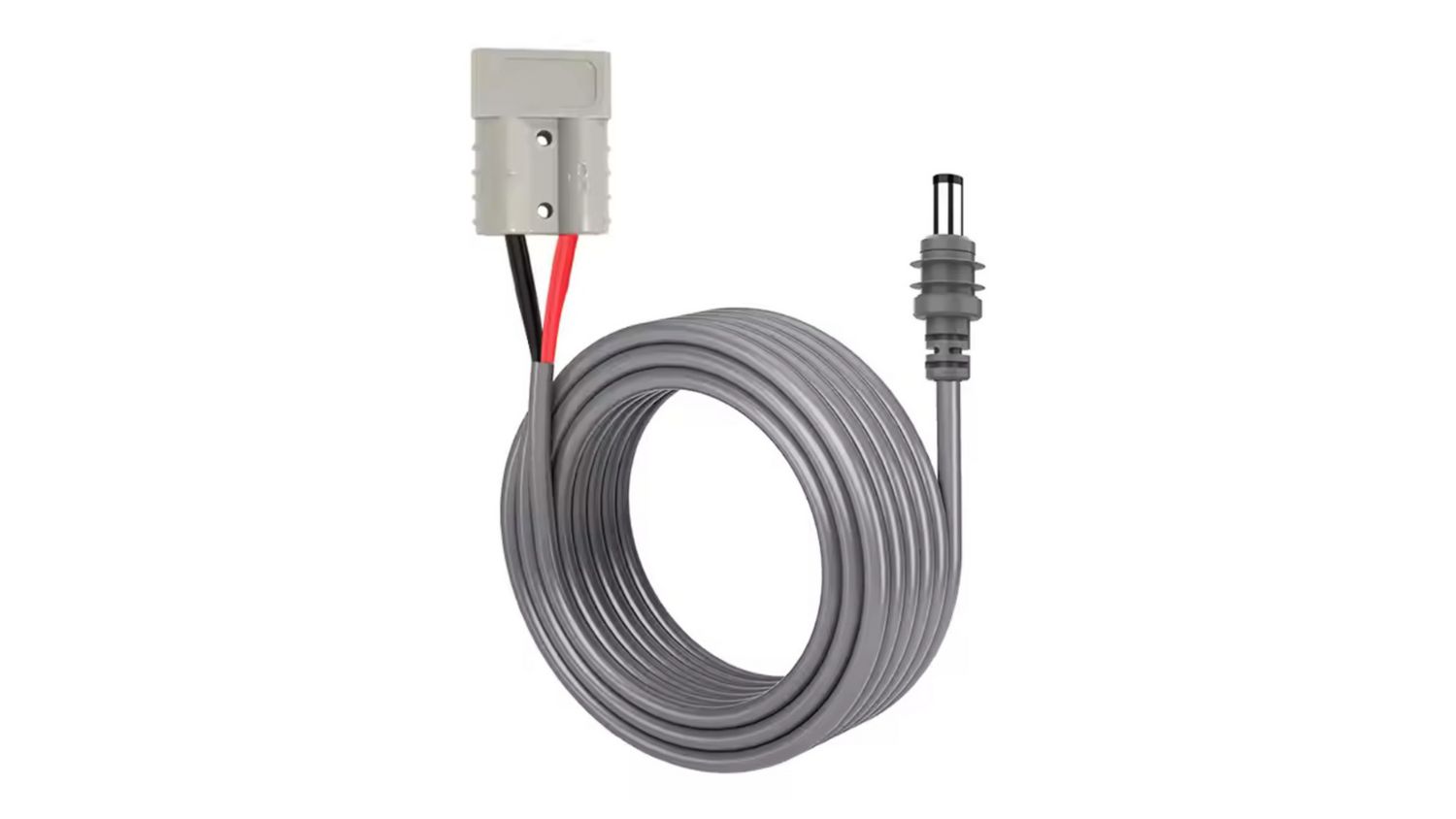 An angled view of the Starbeam DC power cable