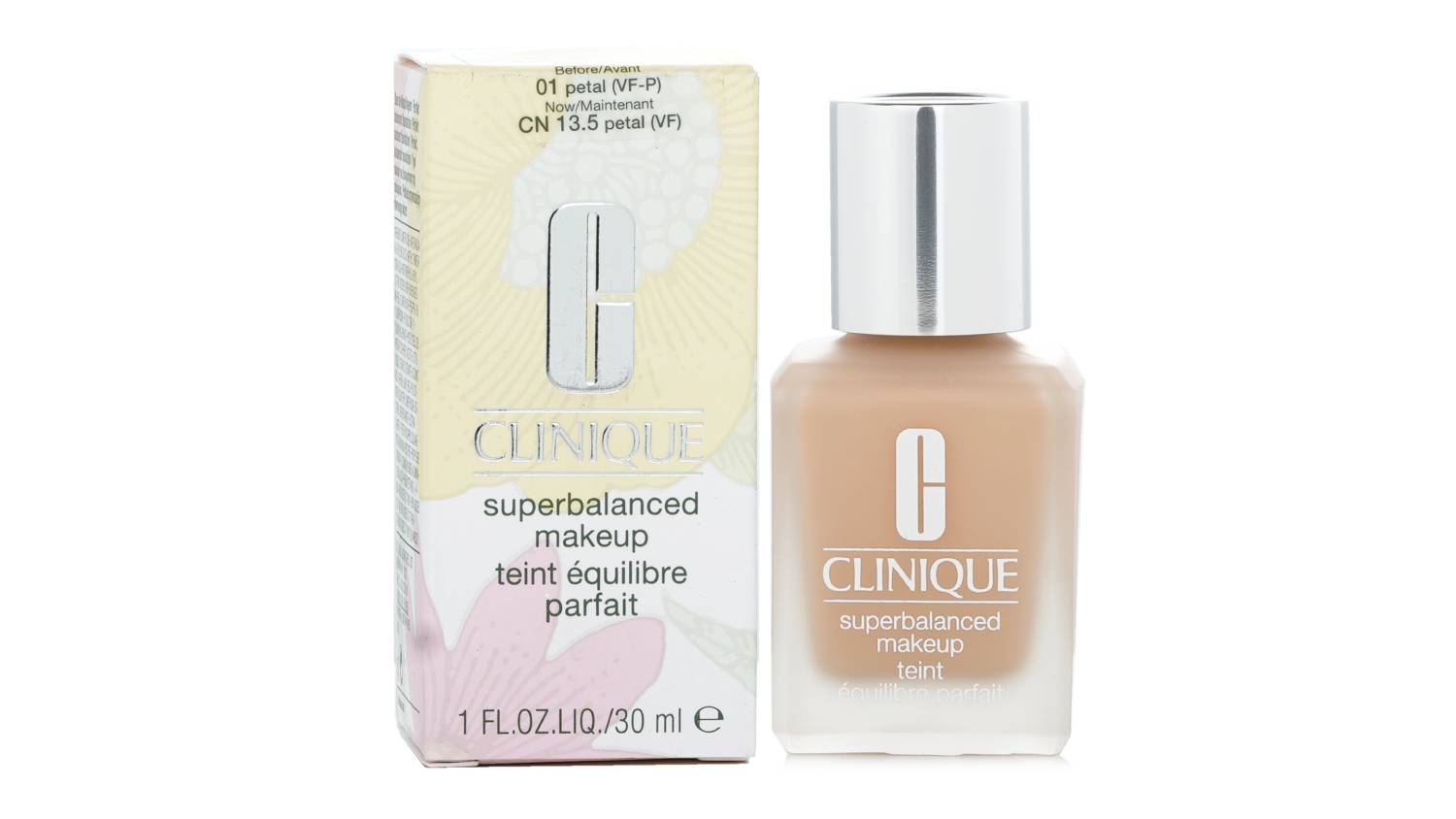 Clinique Superbalanced MakeUp - No. 01 / CN 13.5 Petal - 30ml/1oz