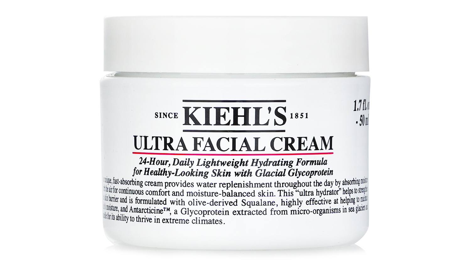 Front view of the Kiehl's Ultra Facial Cream