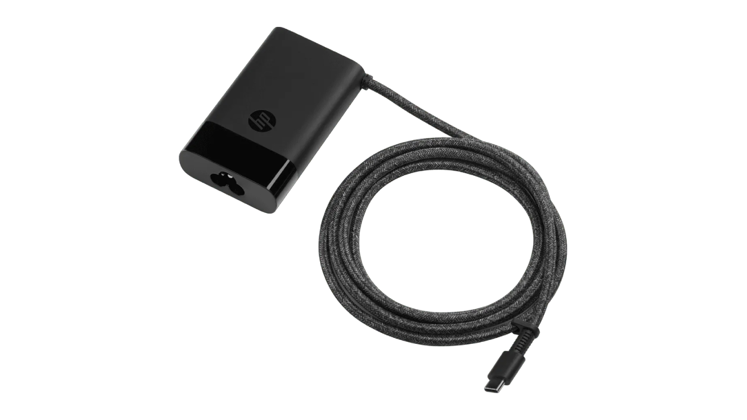 A view of the HP 65W USB-C Laptop Charger