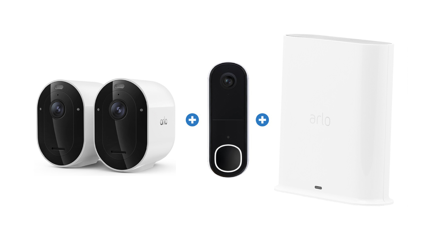 A view of the Arlo Pro (6th Gen) Starter Kit BundleArlo Pro (6th Gen) Starter Kit Bundle