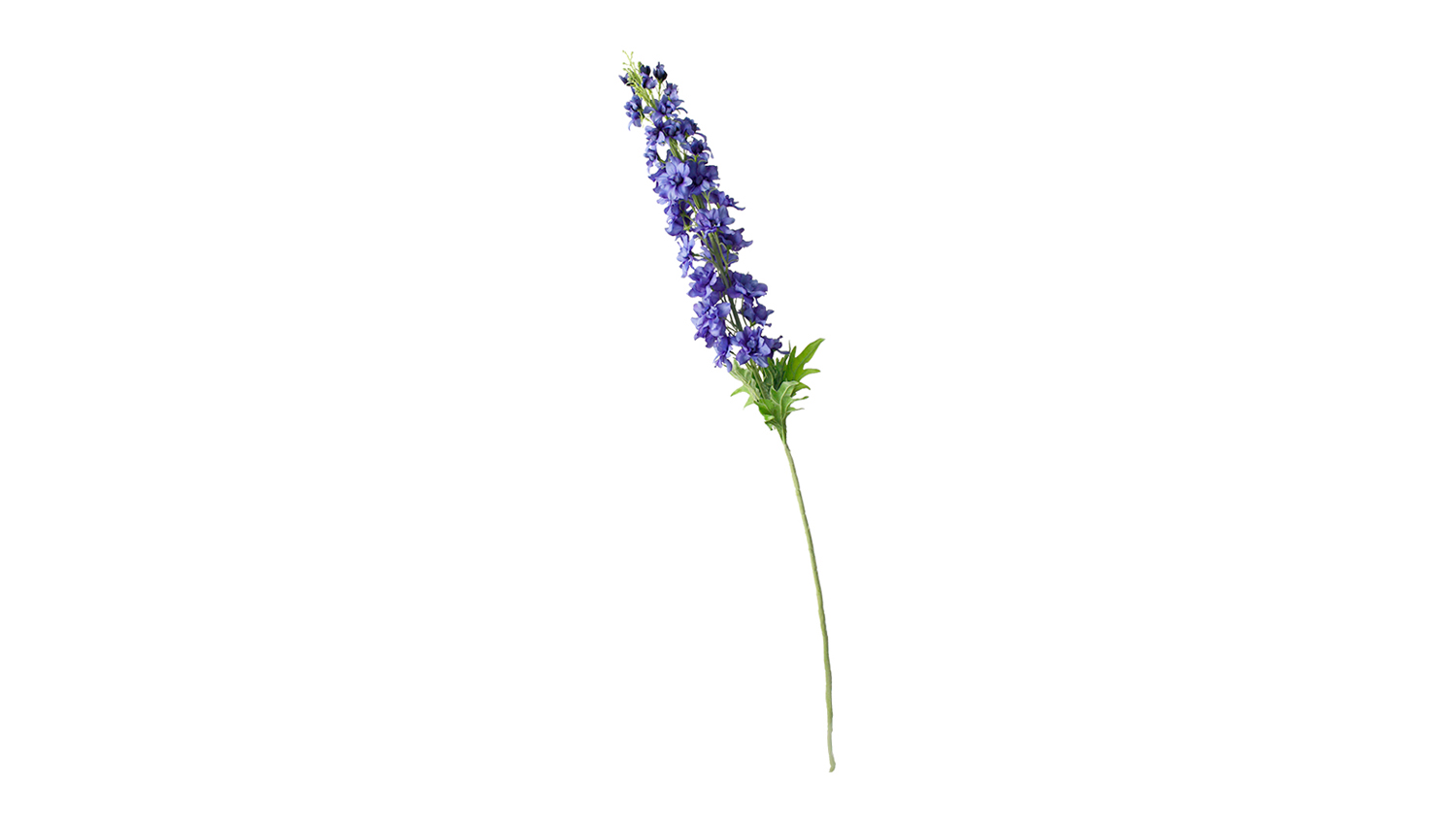 Delphinium 109cm Flower Spray in sleek blue