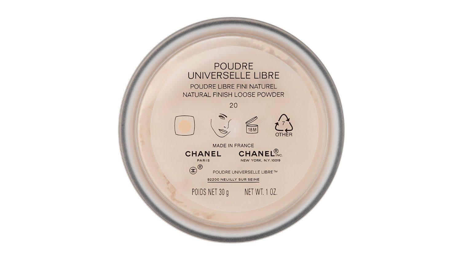 Chanel Poudre Universelle Libre - 20 (Clair) - 30g/1oz
