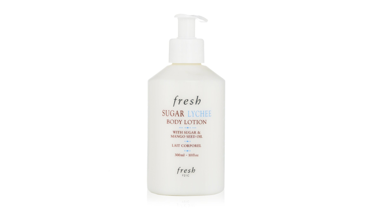 A front view of the Fresh Sugar Lychee Body Lotion