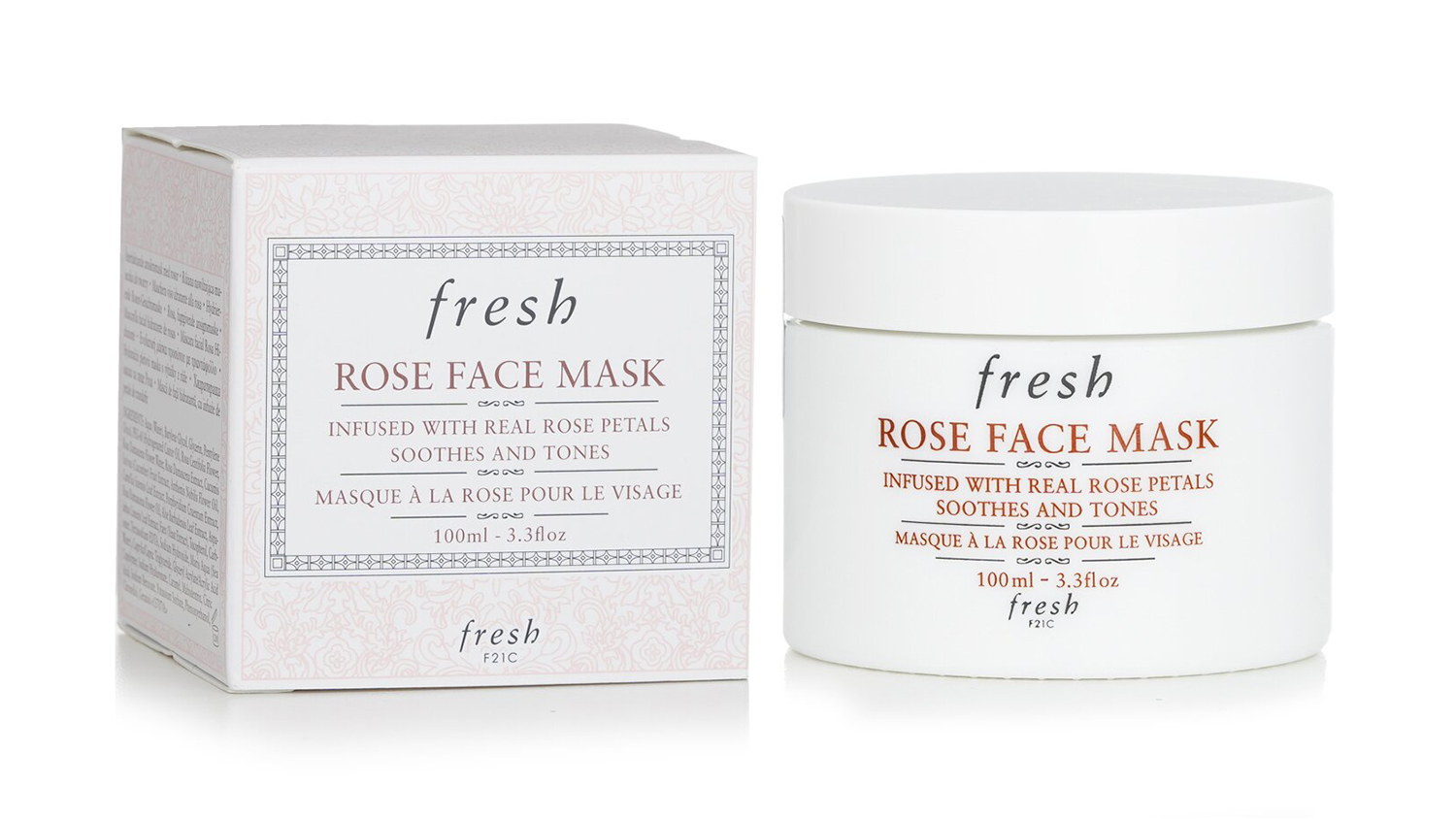 Fresh Rose Face Mask - 100ml/3.5oz