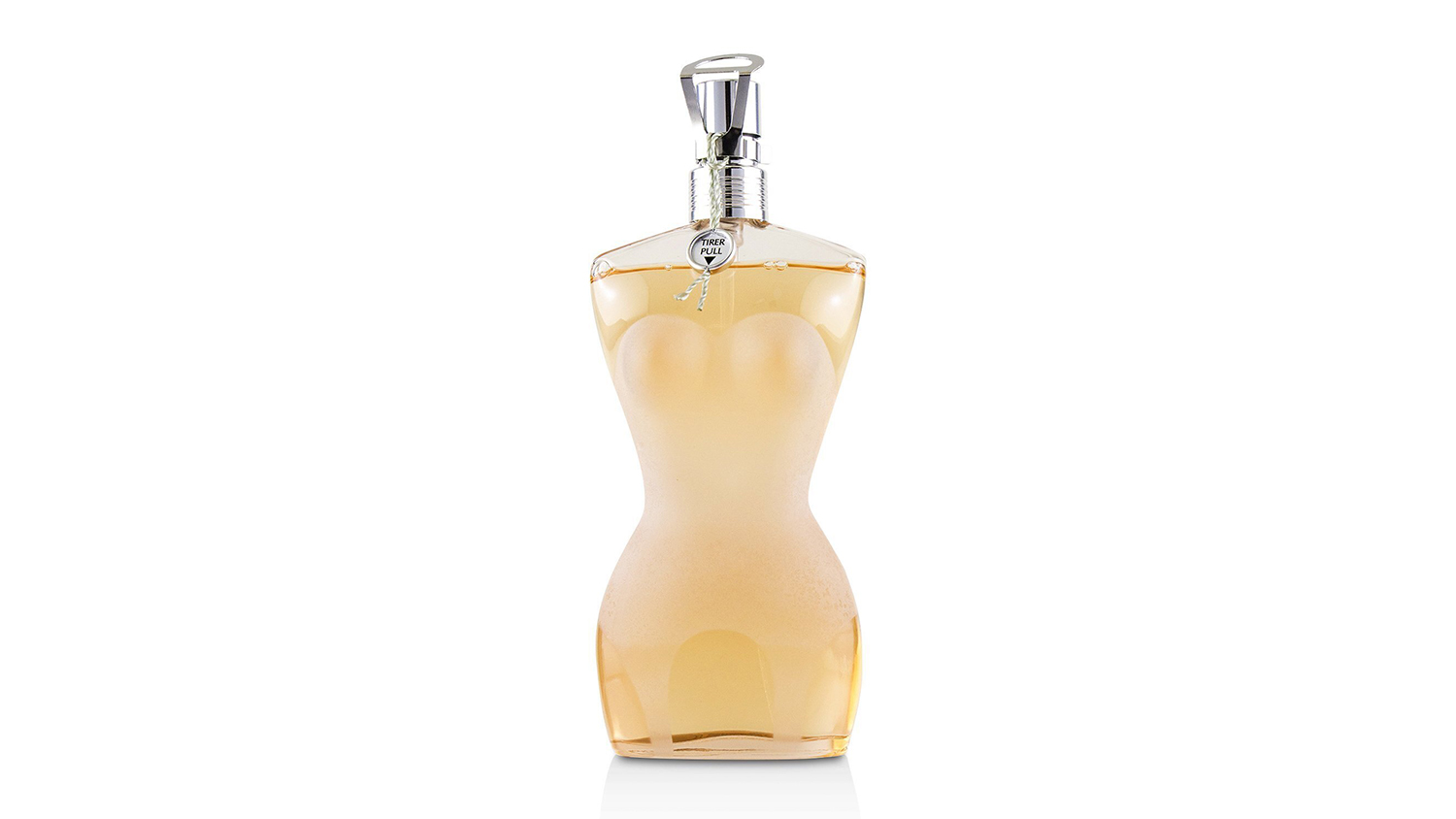 Jean Paul Gaultier Classique EDT in a frosted glass bottle shaped like a female torso