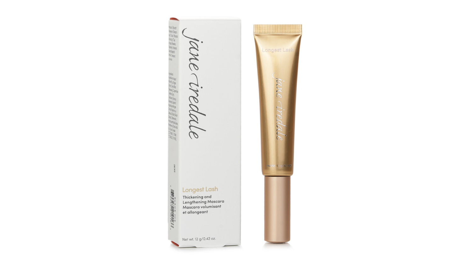 Jane Iredale Longest Lash Thickening and Lengthening Mascara - Black Ice - 12g/0.42oz