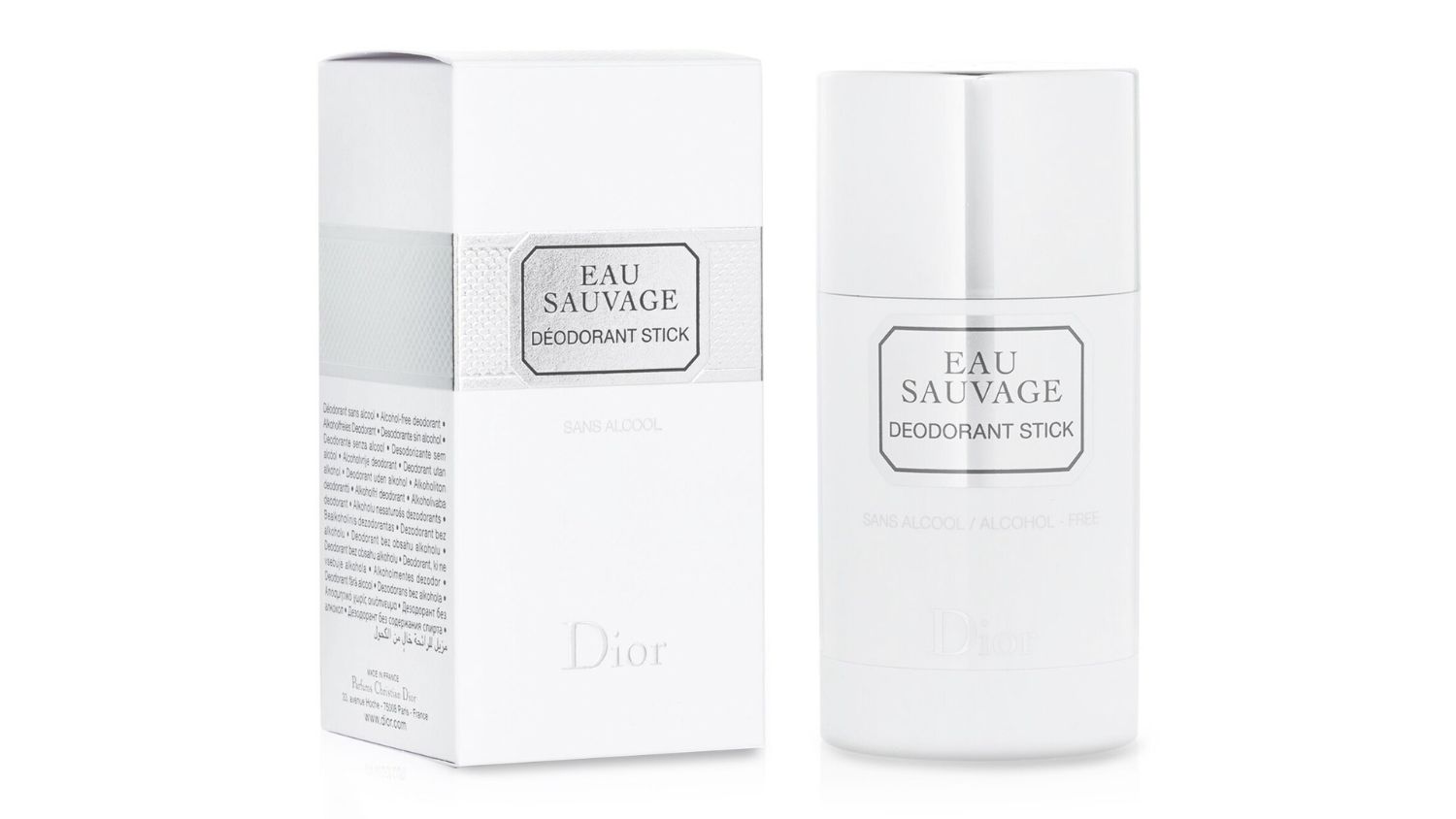 Christian Dior Eau Sauvage Deodorant Stick (Alcohol Free) - 75g/2.5oz