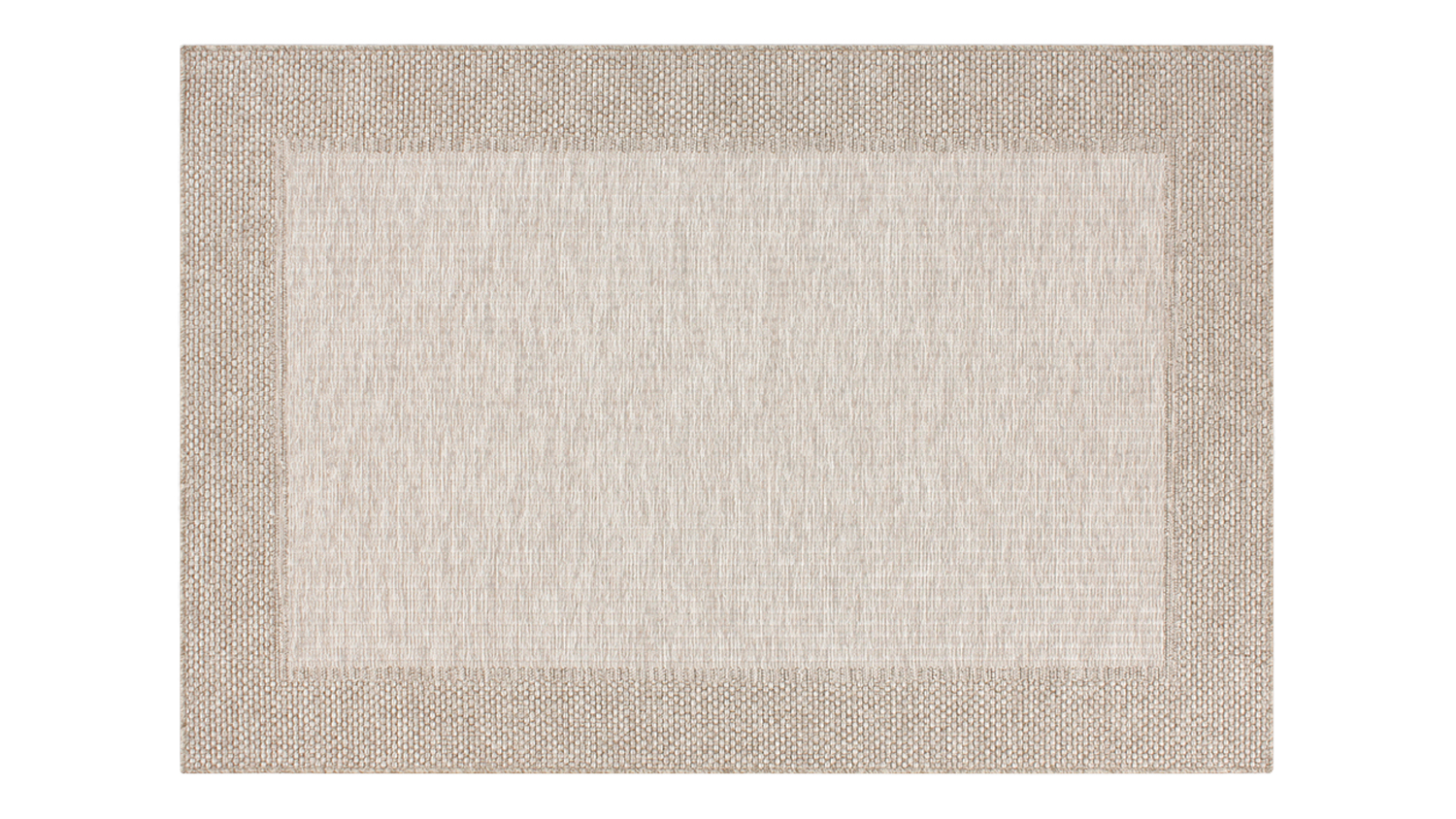 A view of the Whitby Outdoor Rug in pebble