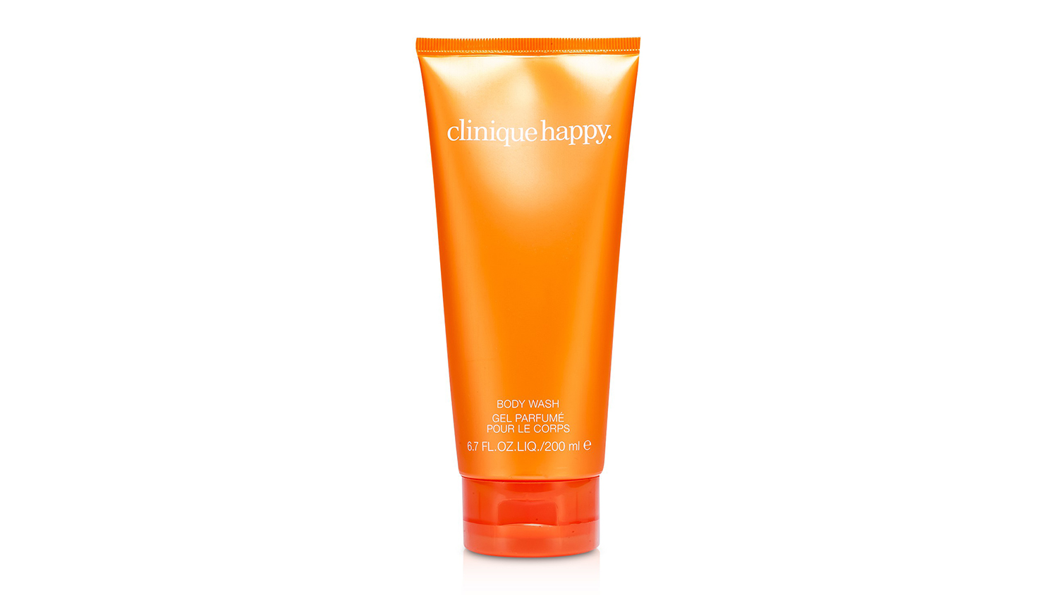 Clinique Happy Body Wash in a 200ml tube container