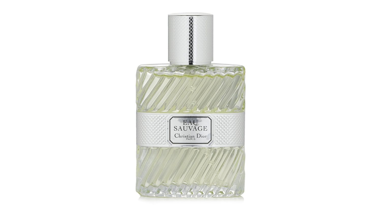 A front view of the Christian Dior Eau Sauvage Eau De Toilette Spray