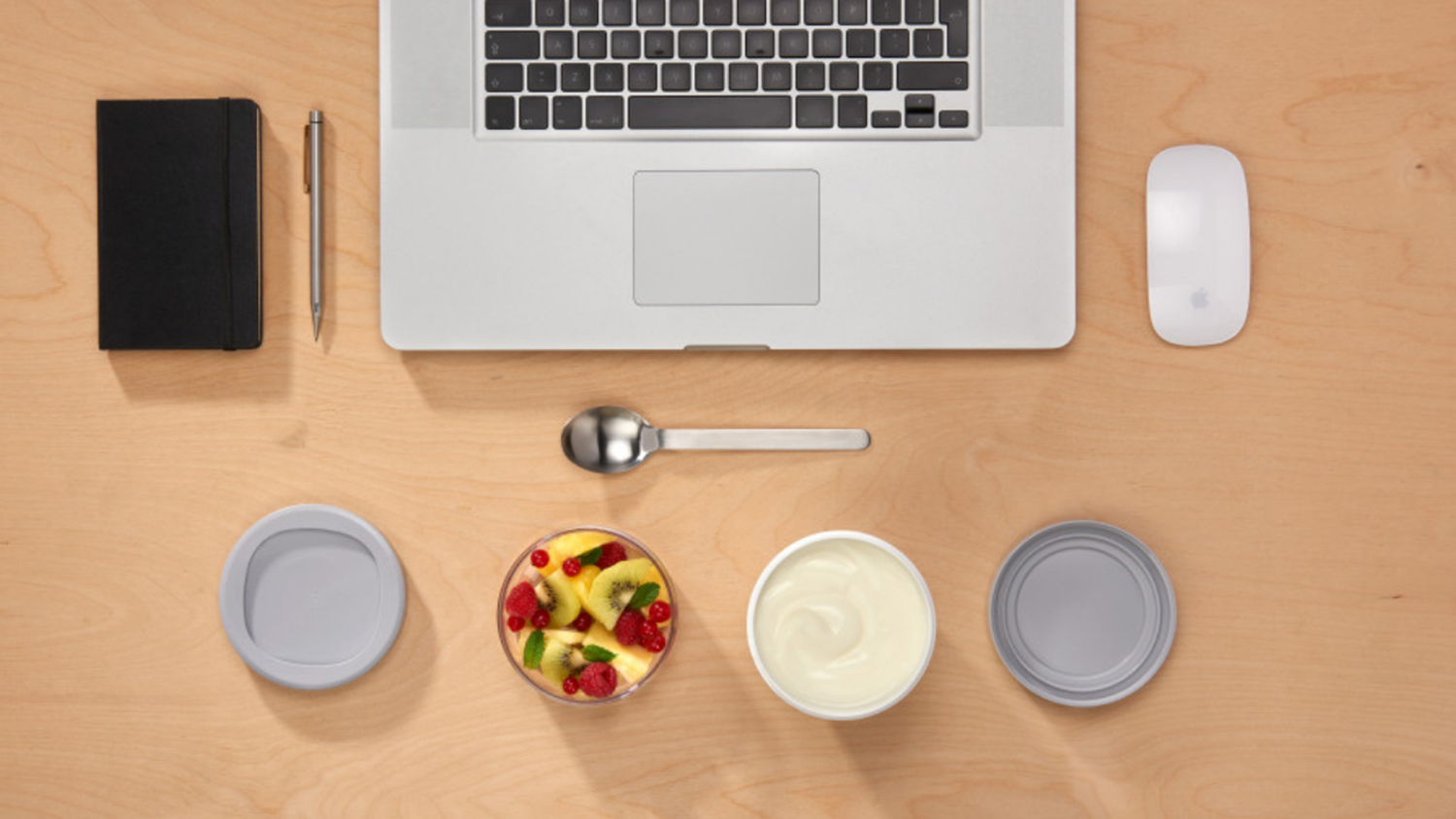 Mepal Cirqula Round Food Storage Container 750ml - Nordic White