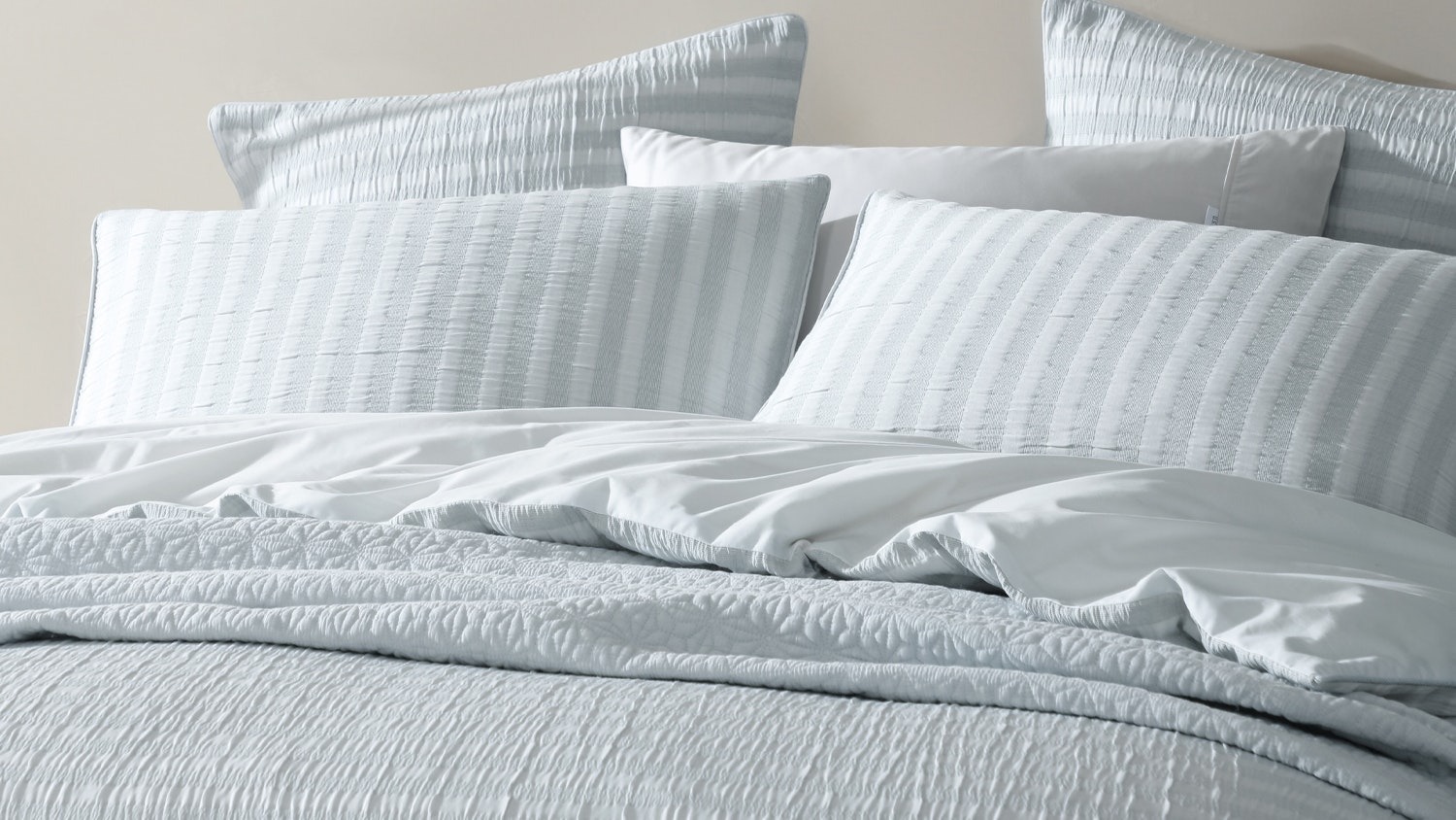 Emmet Sage Duvet Cover Set by Platinum