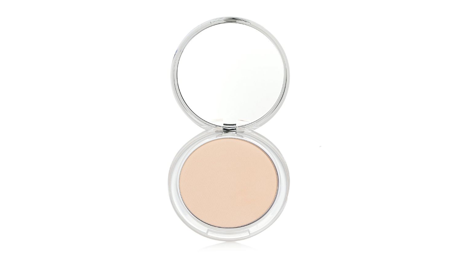 A top view of an opened Clinique Stay Matte Powder