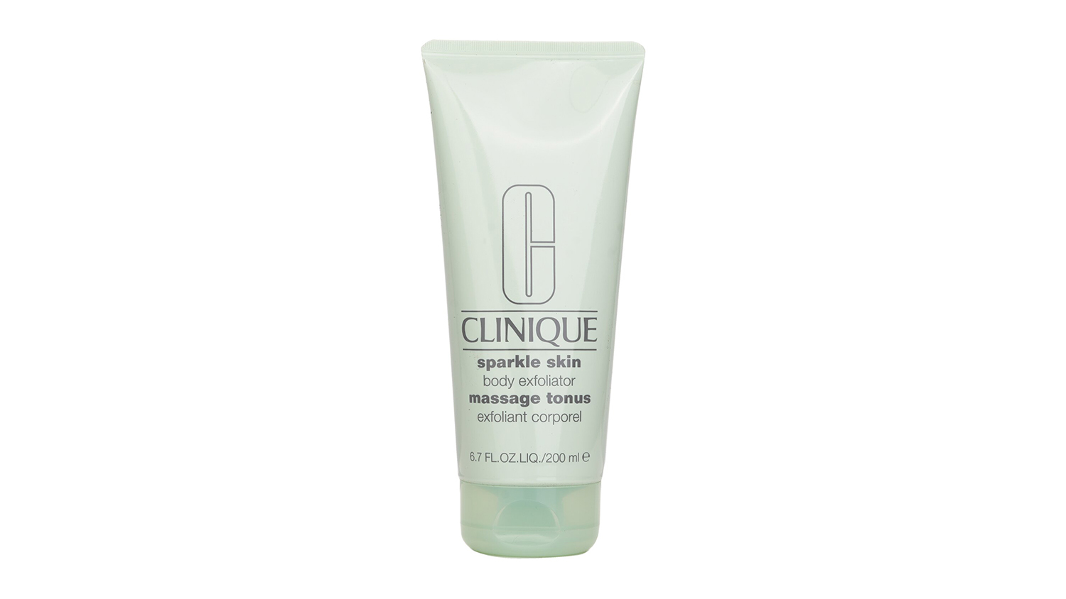 Clinique Sparkle Skin Body Exfoliator in a 200ml plastic tube