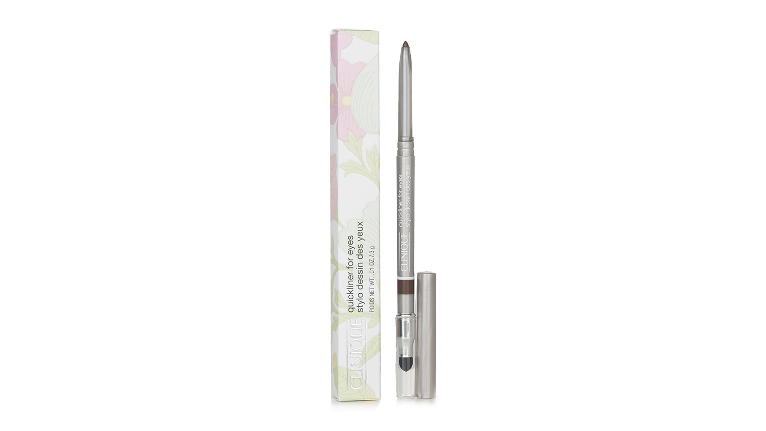 Clinique Quickliner For Eyes - 02 Smoky Brown - 0.3g/0.01oz