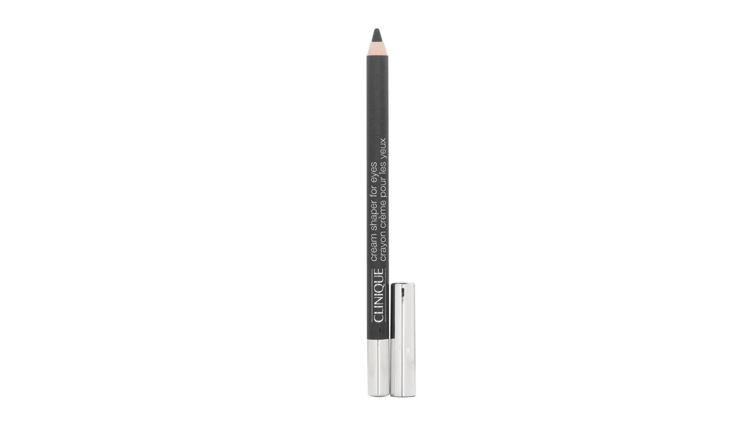 Clinique Cream Shaper for Eyes in shade #101 Black Diamond, shown with the cap removed