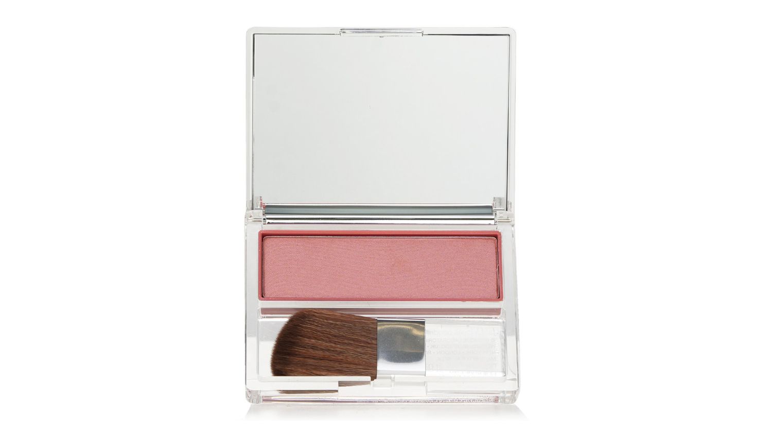 A top view of an opened Clinique Blushing Blush Powder Blush