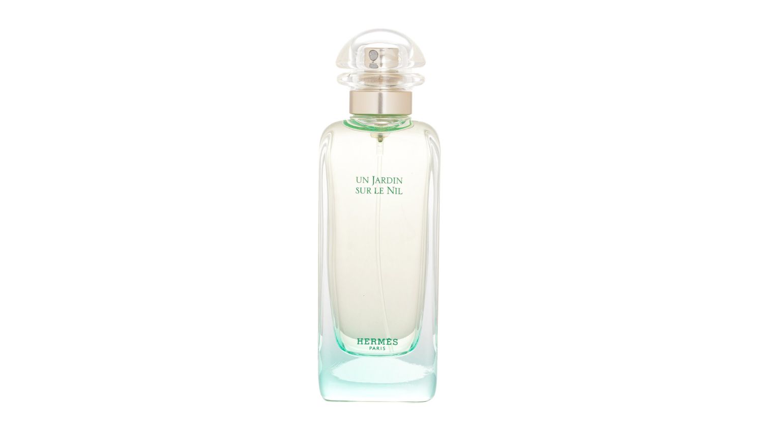A front view of the Hermes Un Jardin Sur Le Nil Eau De Toilette Spray