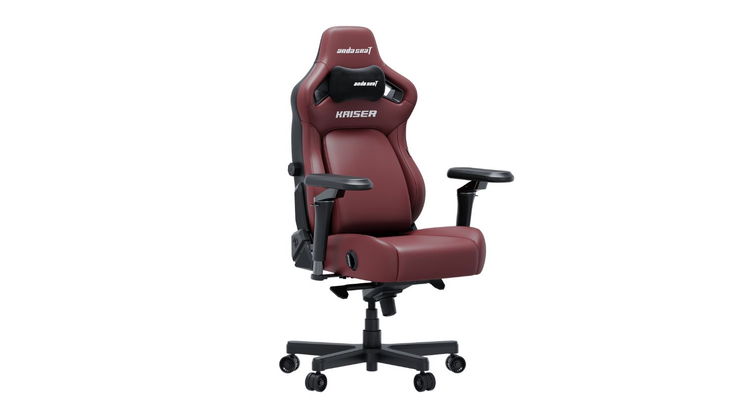 AndaSeat Kaiser 4 V2 XL Pleather Gaming Chair - Classic Maroon