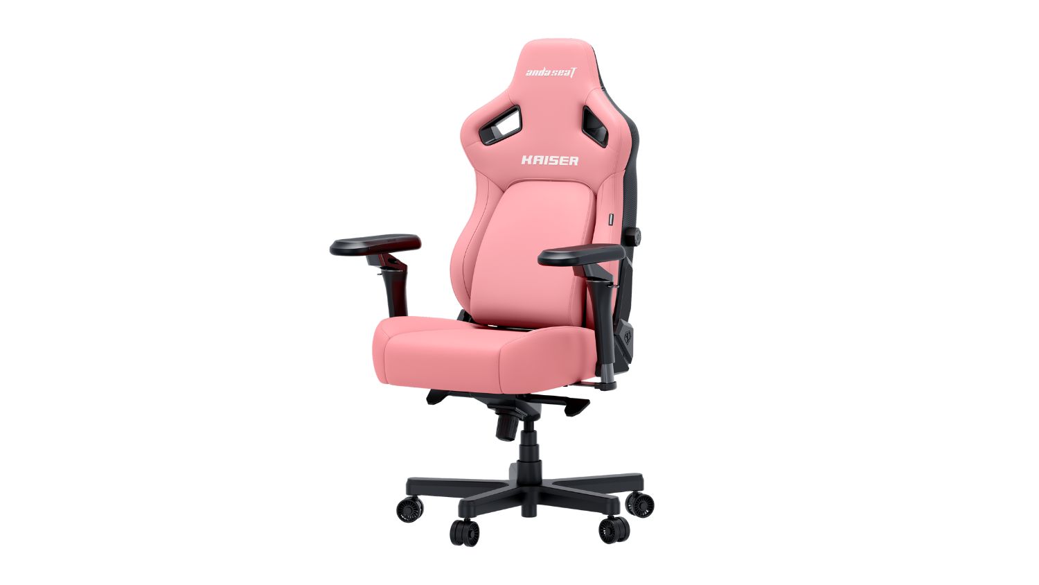 AndaSeat Kaiser 4 V2 XL Pleather Gaming Chair - Creamy Pink