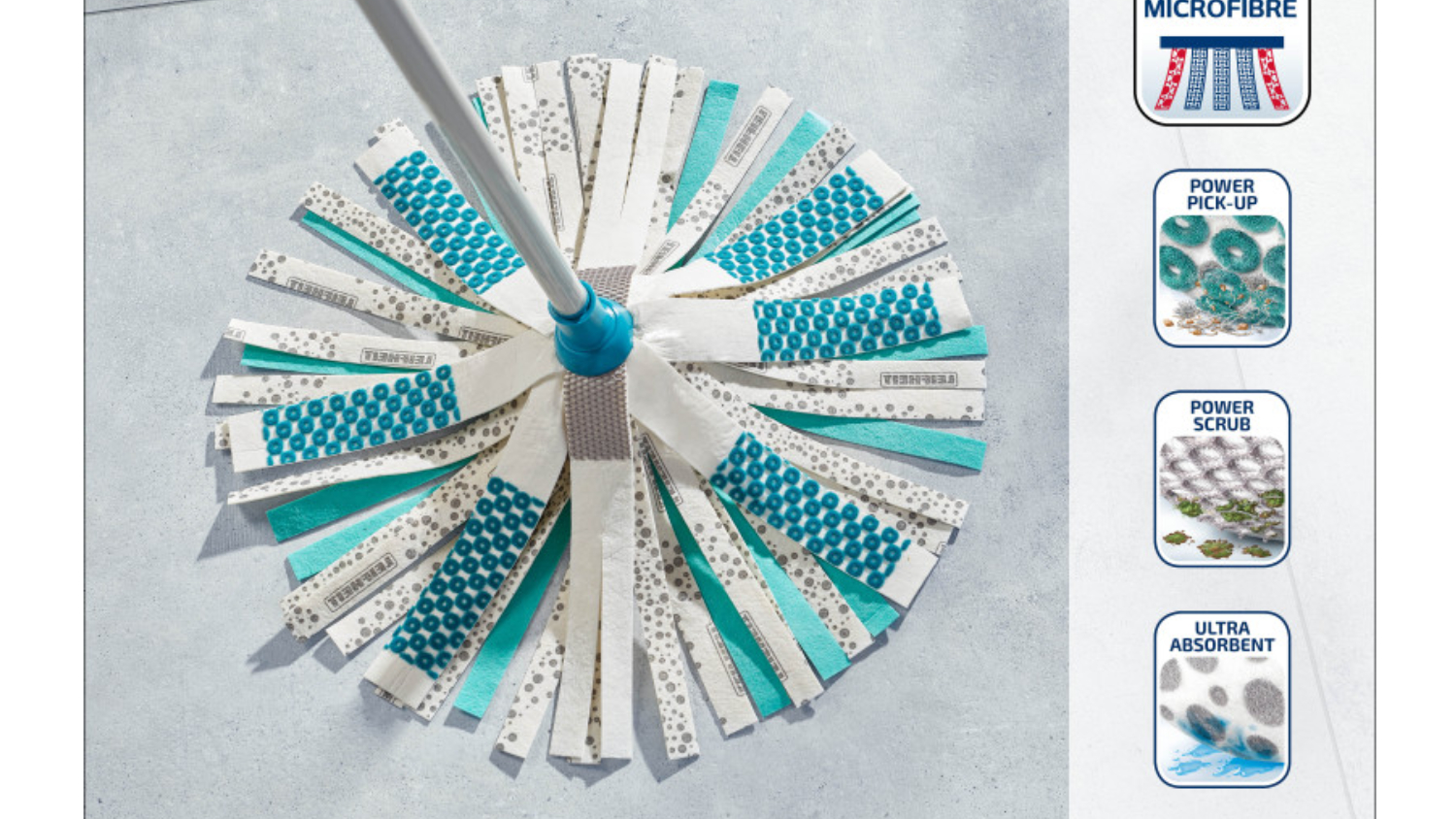 Leifheit 3-in-1 Power Mop Set