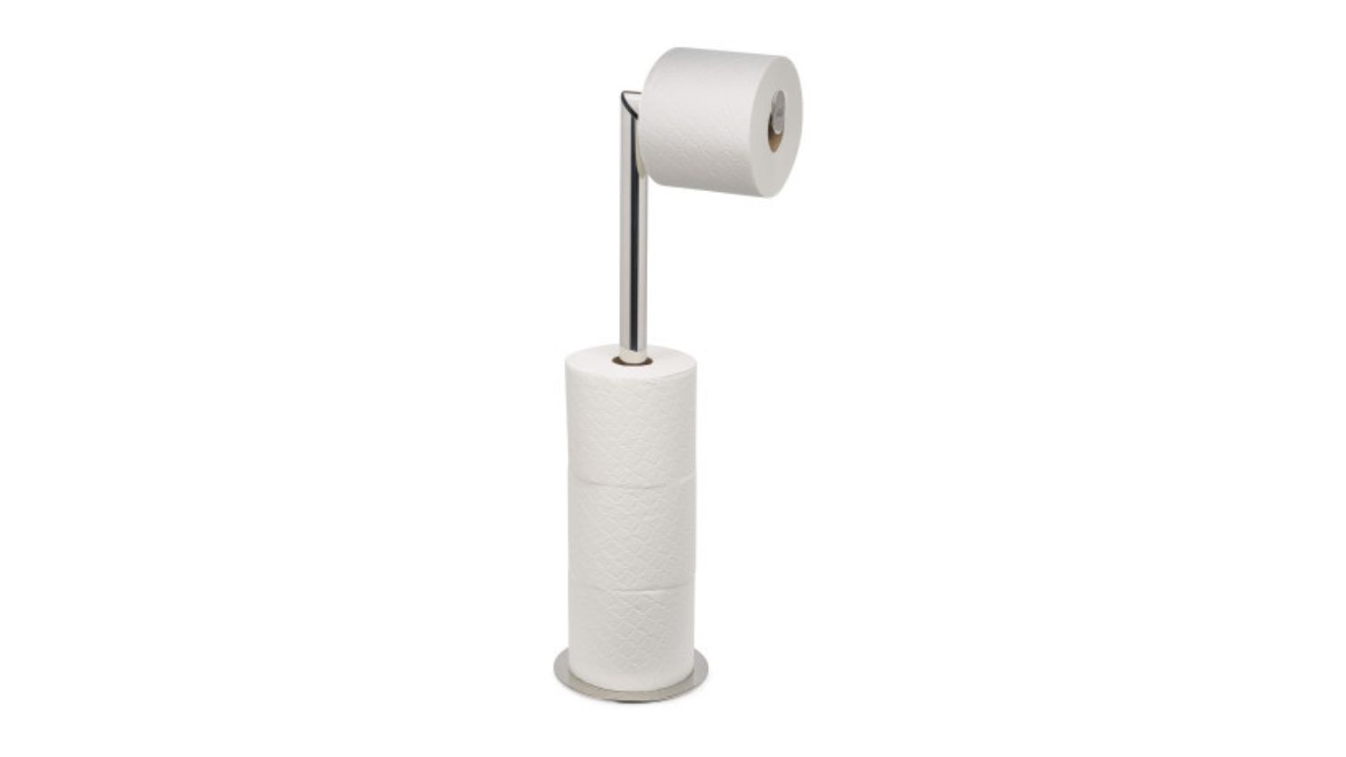 Joseph Joseph Luxe 2-in-1 Toilet Roll Holder and Stand