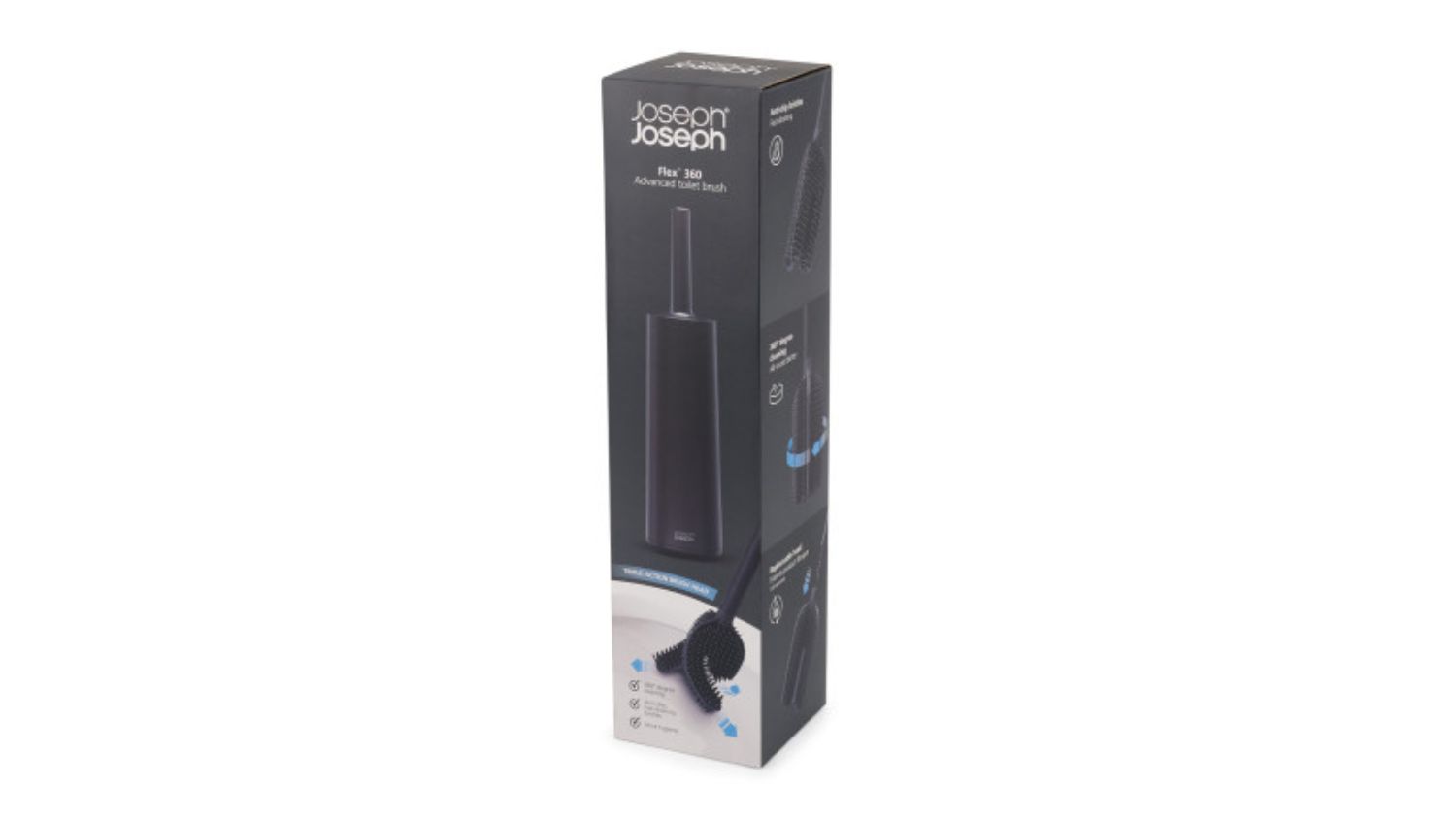 Joseph Joseph Flex Toilet Brush - Black