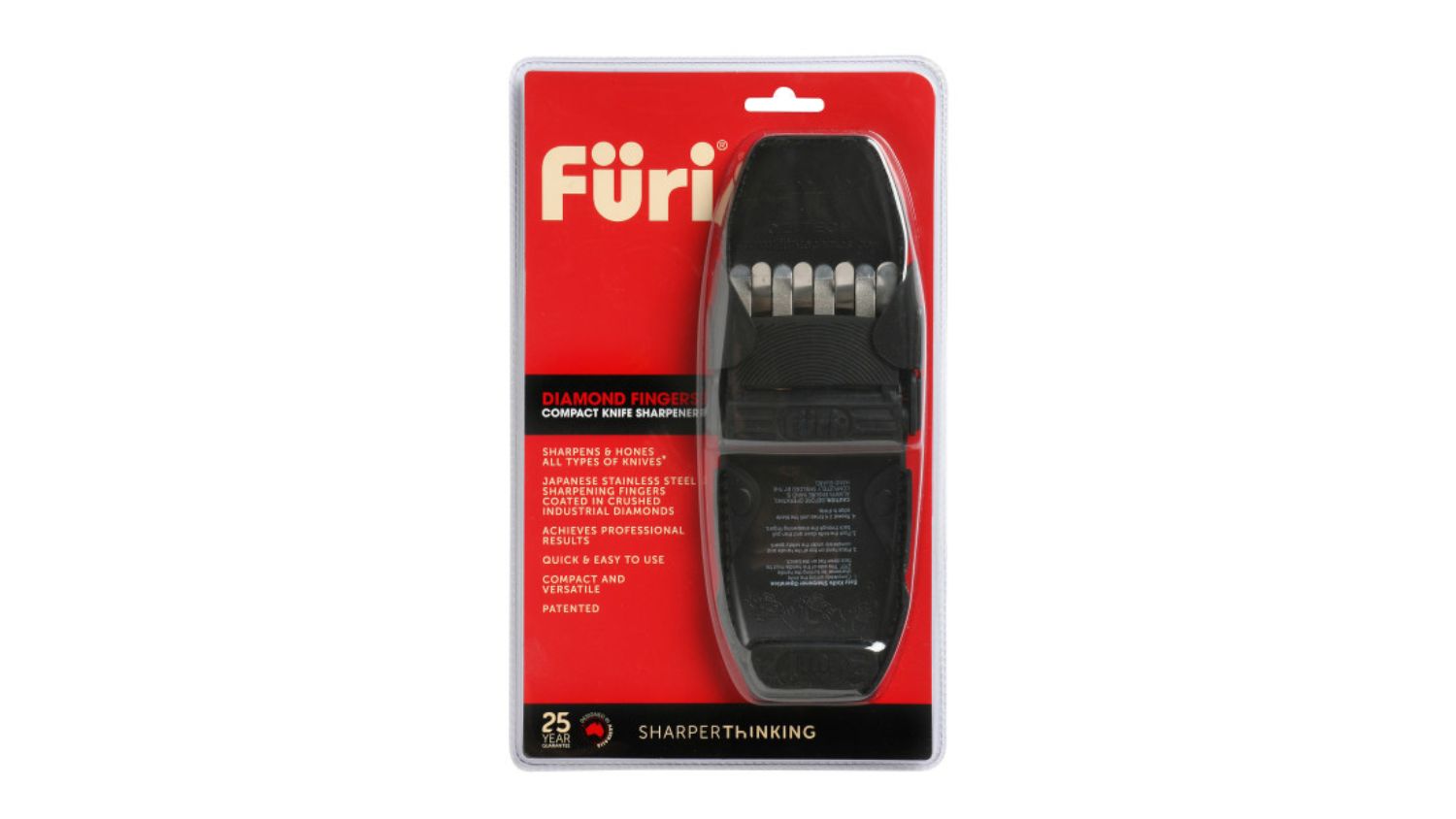 Furi Diamond Fingers Compact Knife Sharpener