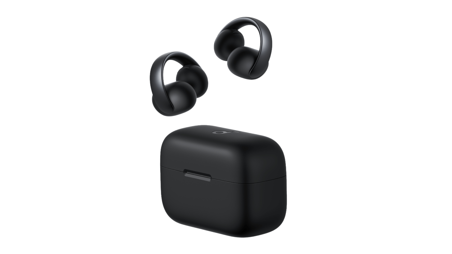 soundcore Aeroclip Open-Ear Earbuds - Black