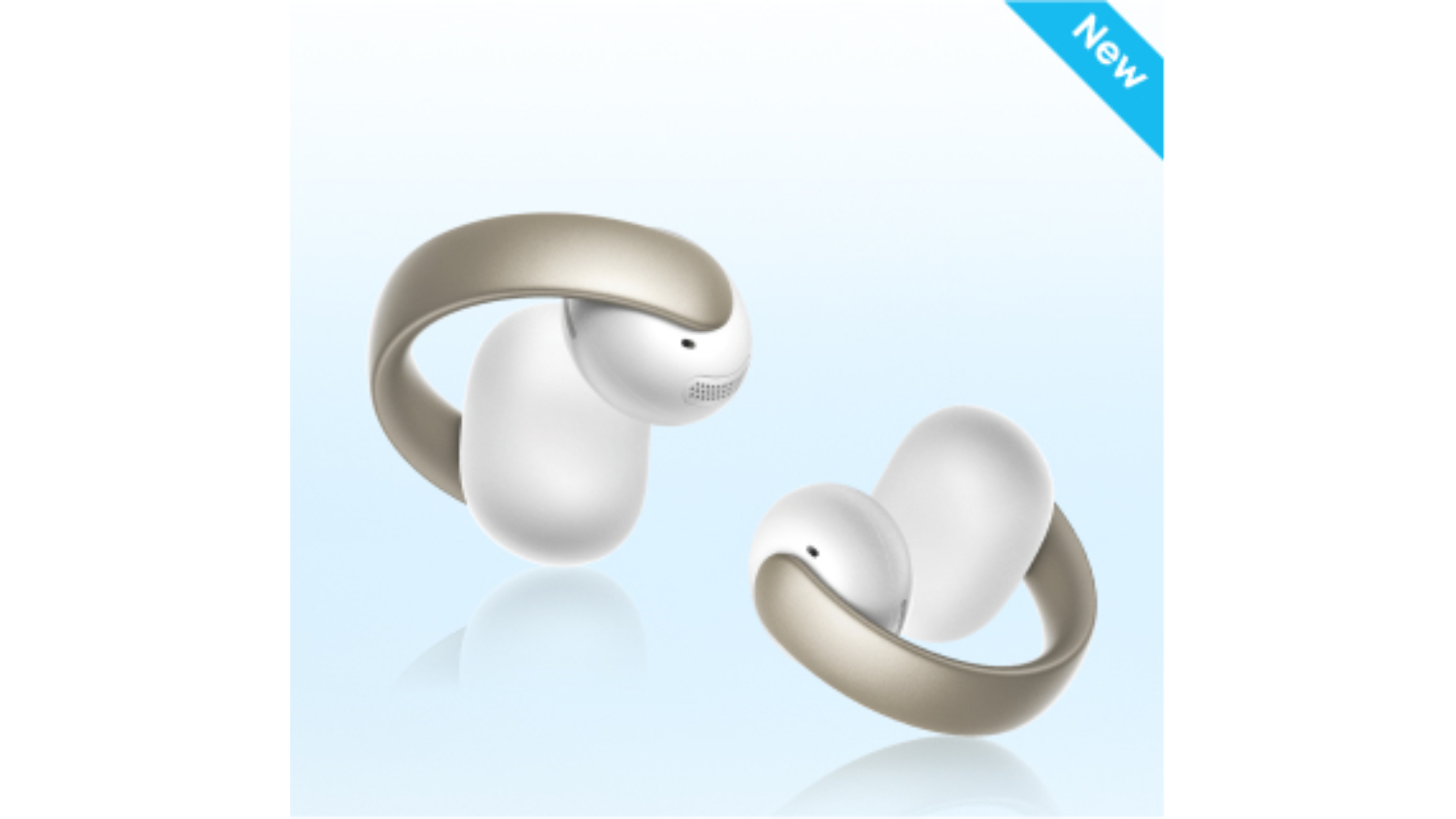 soundcore Aeroclip Open-Ear Earbuds - White