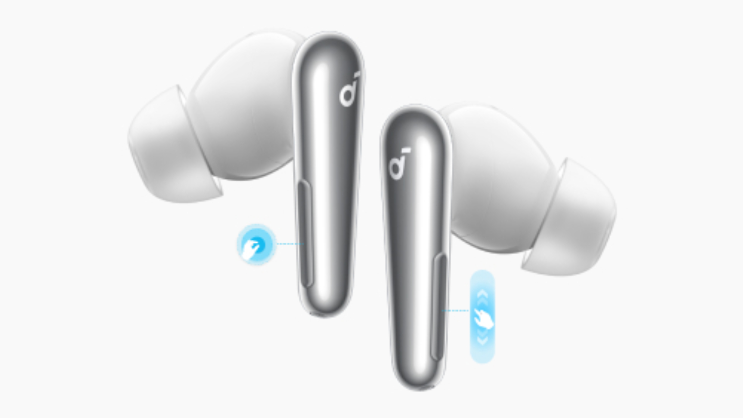 soundcore Libery 4 Pro Wireless In-Ear Headphones - White