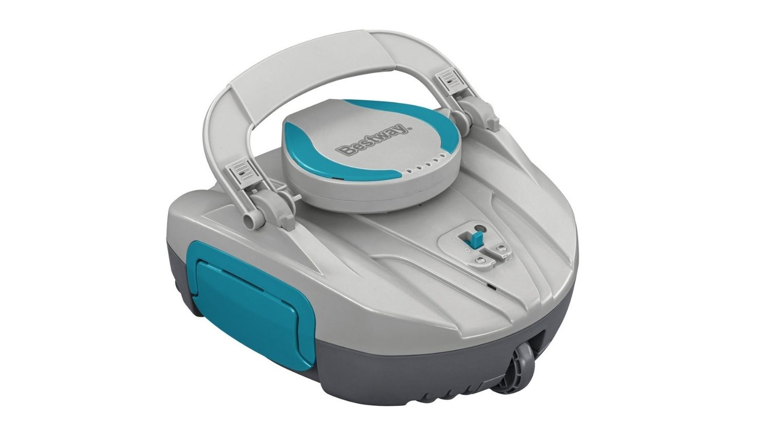 A front view of the Bestway Squatronix G100 Robotic Pool Vacuum