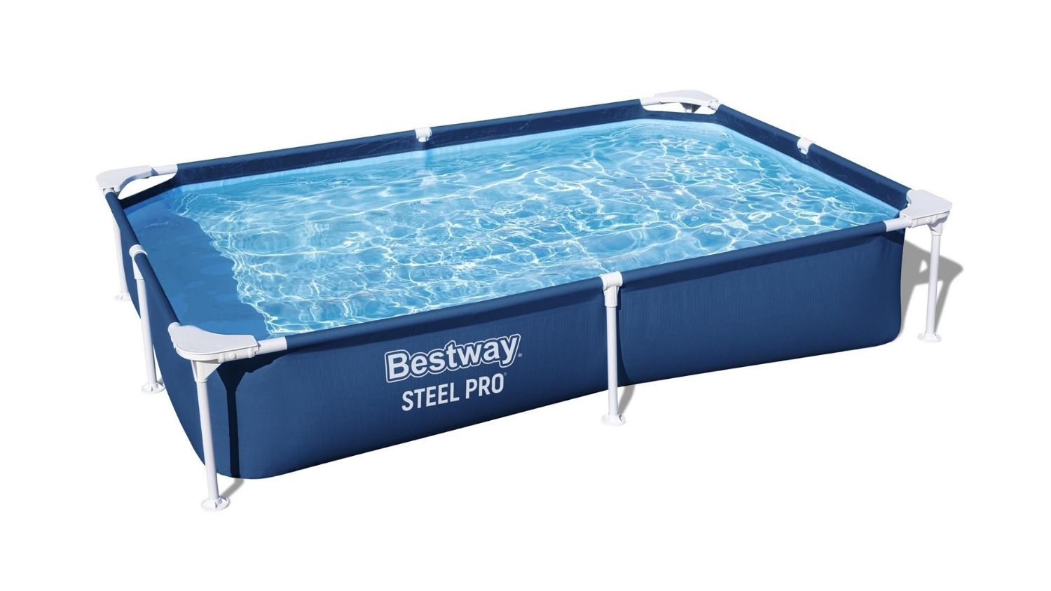 Bestway Steel Pro Rectangular Above Ground 2.21 x 1.50 x 0.43m