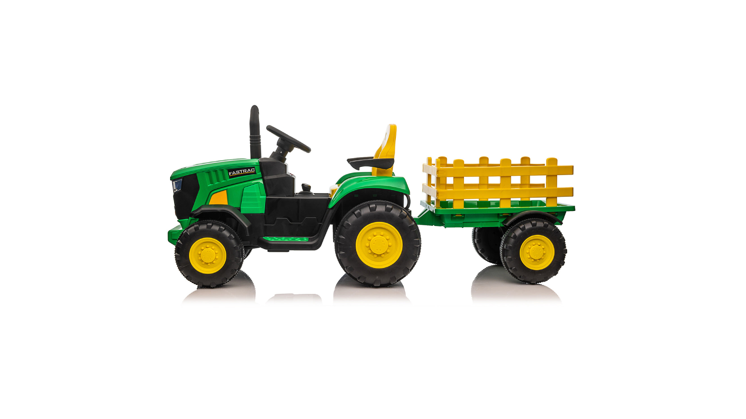 TSB Living Ride On Car - Tractor and Trailer (Green)