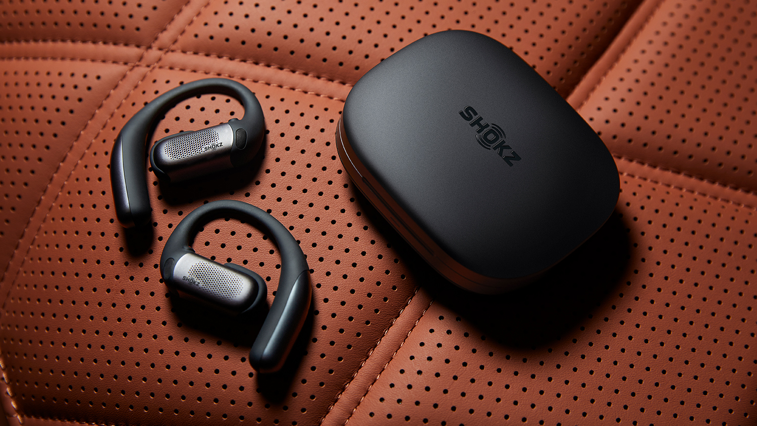 Shokz OpenFit Pro True Wireless Open-Ear Headphones - Black (T010-ST-BK)