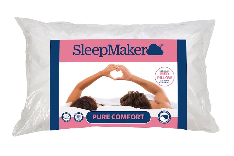 Pure Comfort Medium Pillow by SleepMaker