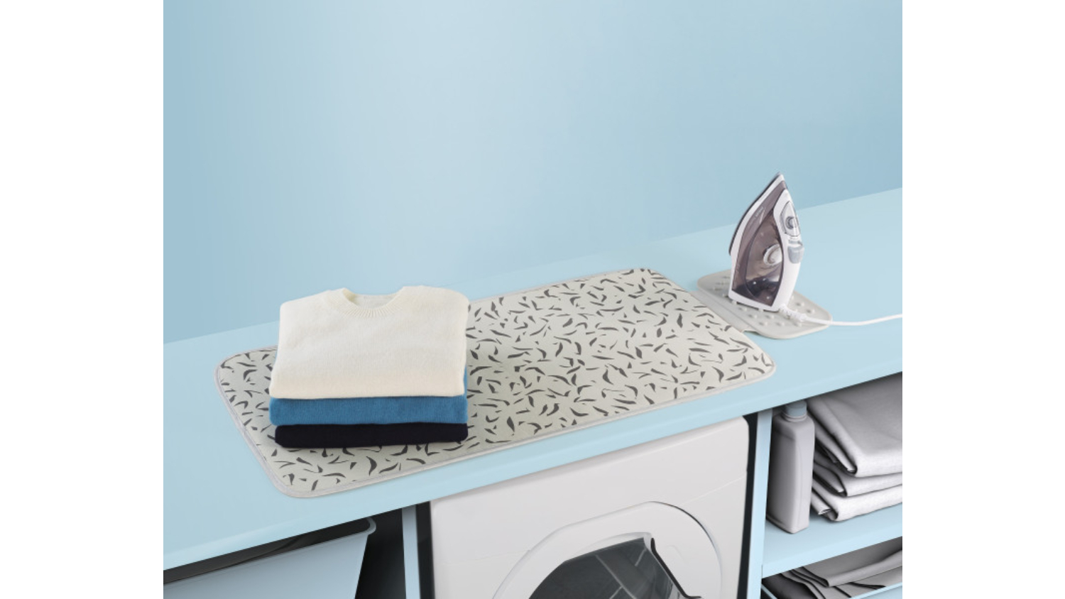 Joseph Joseph Swift Ironing Mat - Ecru Scatter