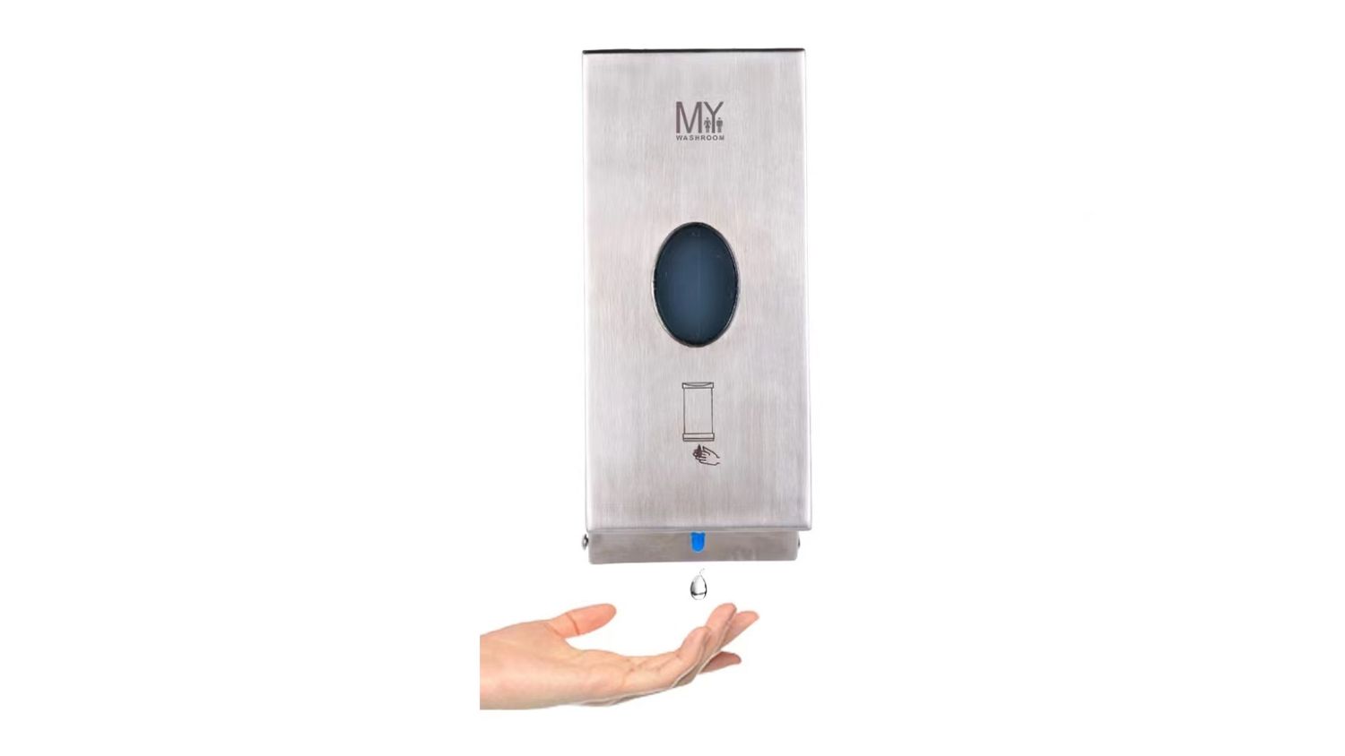 MyWashroom White ABS Touchless Soap Dispenser – Wall Mounted 800ml
