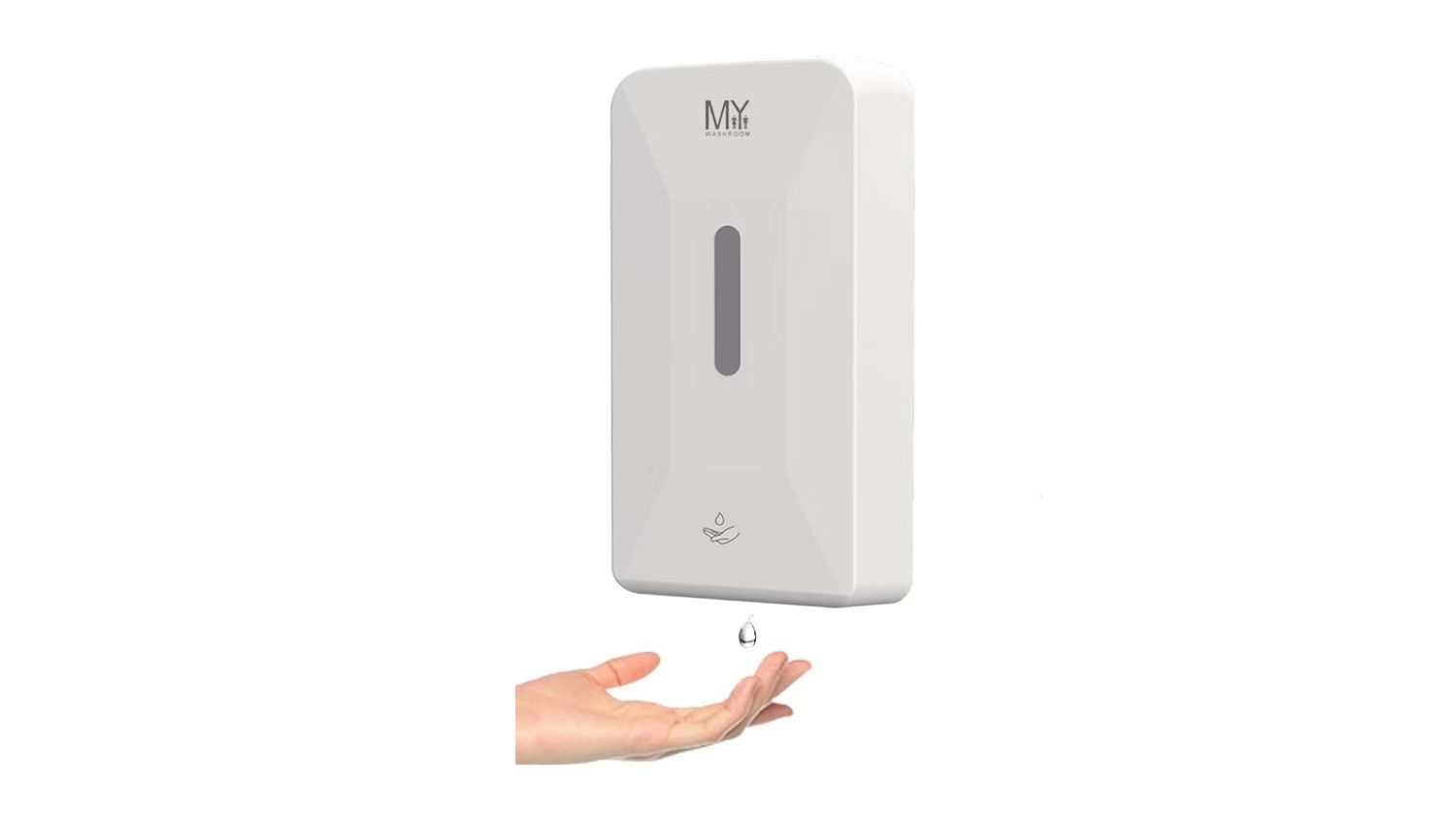 MyWashroom Touchless Automatic Wall Mounted Soap Dispenser - White